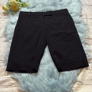L’AGENCE Bermuda Black Shorts sz 2